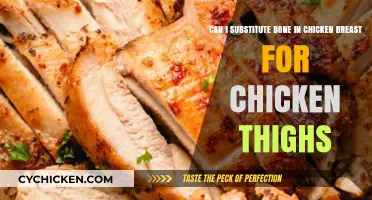 Bone-In Chicken Breast vs. Thighs: Can You Substitute?