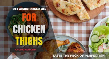 Substituting Chicken Legs for Thighs: A Flavor and Texture Comparison