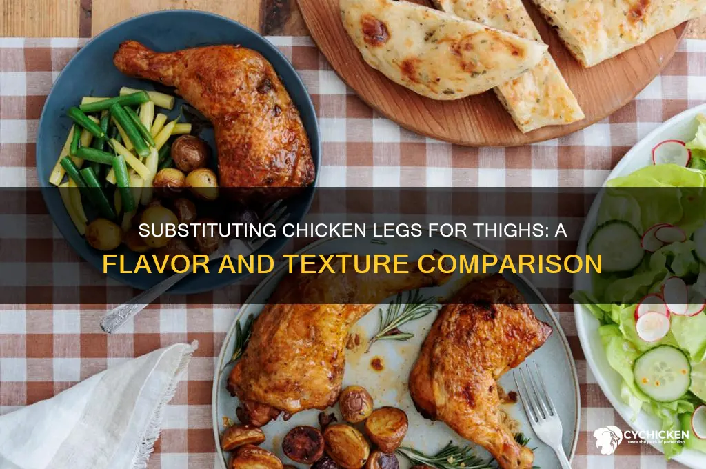 can i substitute chicken legs for chicken thighs