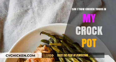 Safely Thawing Chicken Thighs in Your Crock Pot: A Handy Guide