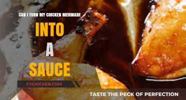 Transform Chicken Marinade into Sauce: Easy Recipe Ideas & Tips