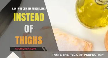 Chicken Tenderloins vs. Thighs: Can You Substitute in Recipes?