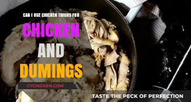 Chicken Thighs in Chicken and Dumplings: A Delicious Alternative?