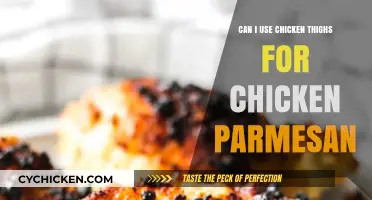 Chicken Thighs in Chicken Parmesan: A Delicious Alternative?
