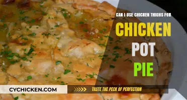 Chicken Thighs in Chicken Pot Pie: A Delicious Alternative?