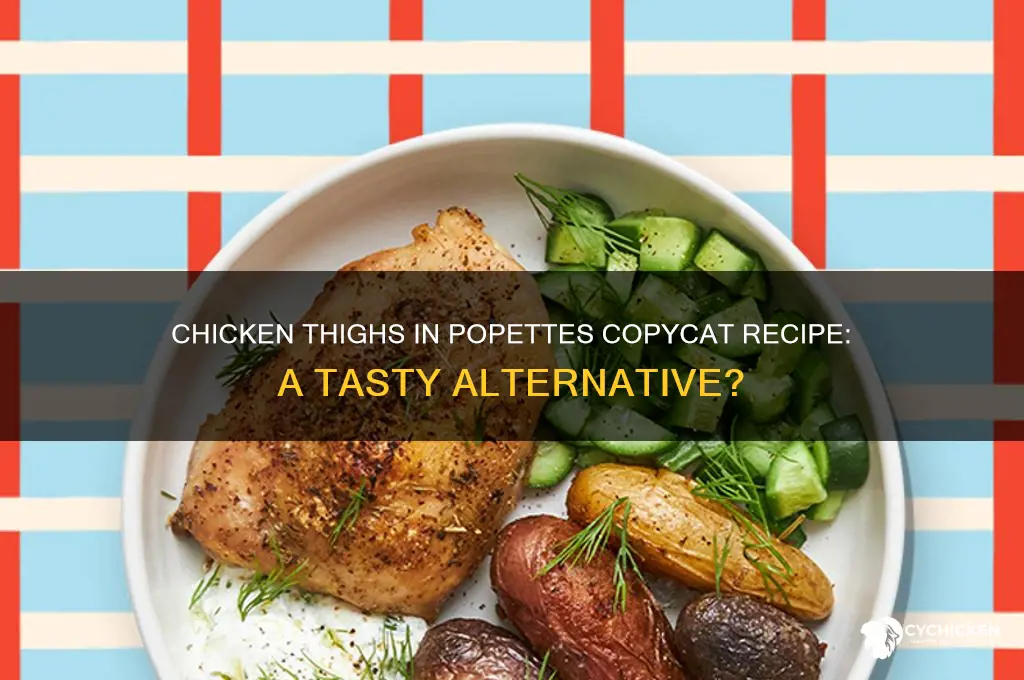 can i use chicken thighs for popetes copycat recipe