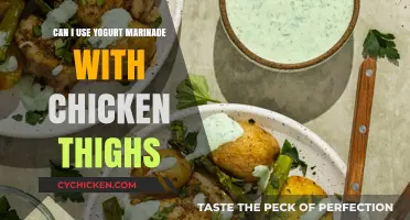 Yogurt Marinade Magic: Perfect Pairing for Juicy Chicken Thighs?