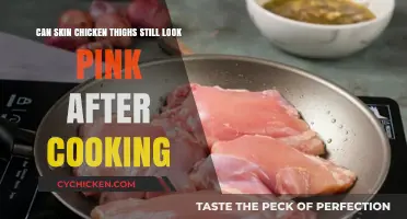 Pink Chicken Thighs: Safe to Eat After Cooking?