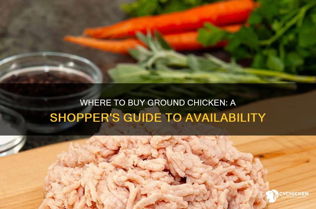 can u buy ground chicken