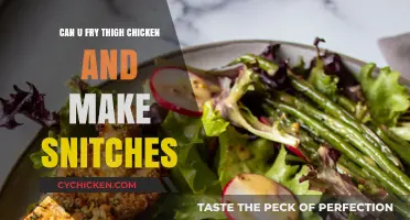 Crispy Fried Chicken Thighs: Creative Snitches Recipe for Snack Lovers