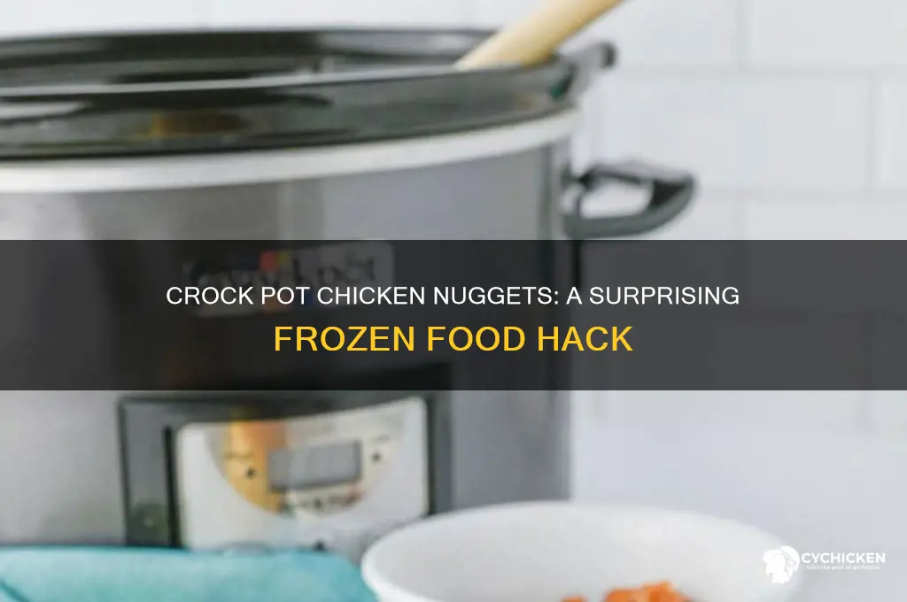 can u make froxen chicken nuggets in the crock pot