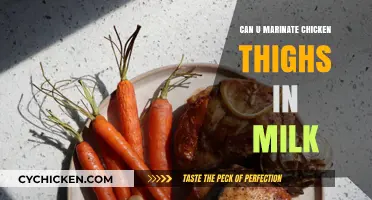 Milk-Marinated Chicken Thighs: A Tender and Flavorful Cooking Secret