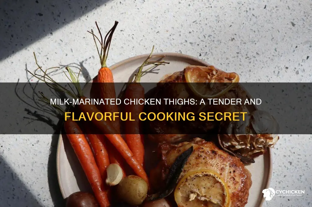 can u marinate chicken thighs in milk