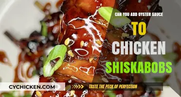 Enhance Chicken Shishkabobs with Oyster Sauce: A Flavorful Twist