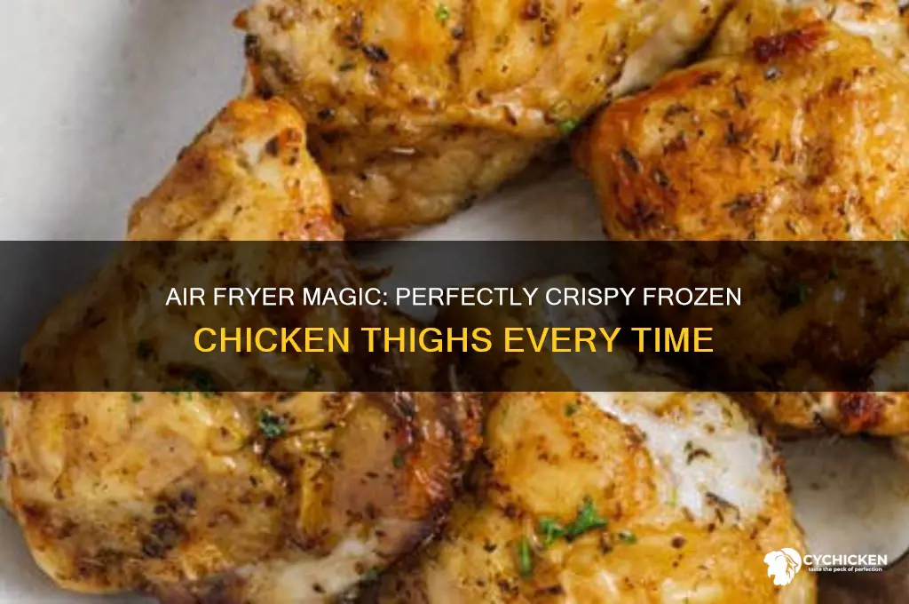 can you airfry frozen chicken thighs