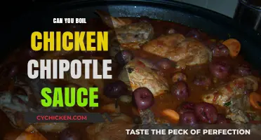 Boiling Chicken in Chipotle Sauce: A Spicy, Smoky Twist