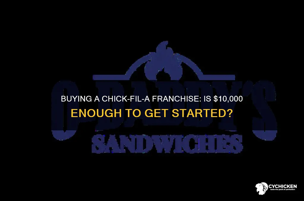 can you buy a chick fil a for 10k