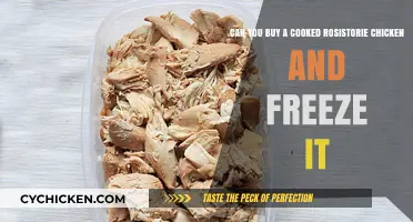 Can You Freeze Pre-Cooked Rosistorie Chicken? A Handy Guide