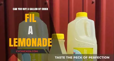 Can You Buy a Gallon of Chick-fil-A Lemonade? Find Out!