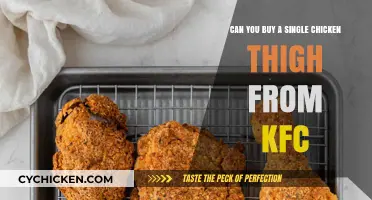 Can You Buy a Single Chicken Thigh from KFC?
