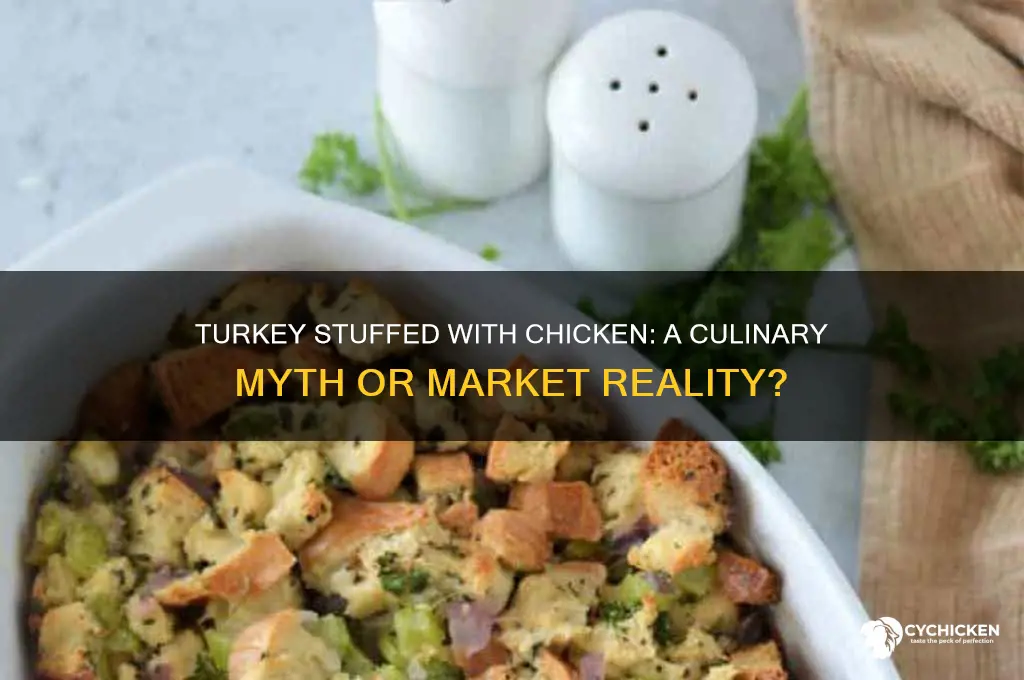 can you buy a turkey stuffed with a chicken