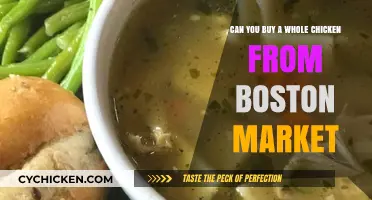 Boston Market Whole Chicken: Availability, Pricing, and Purchase Options