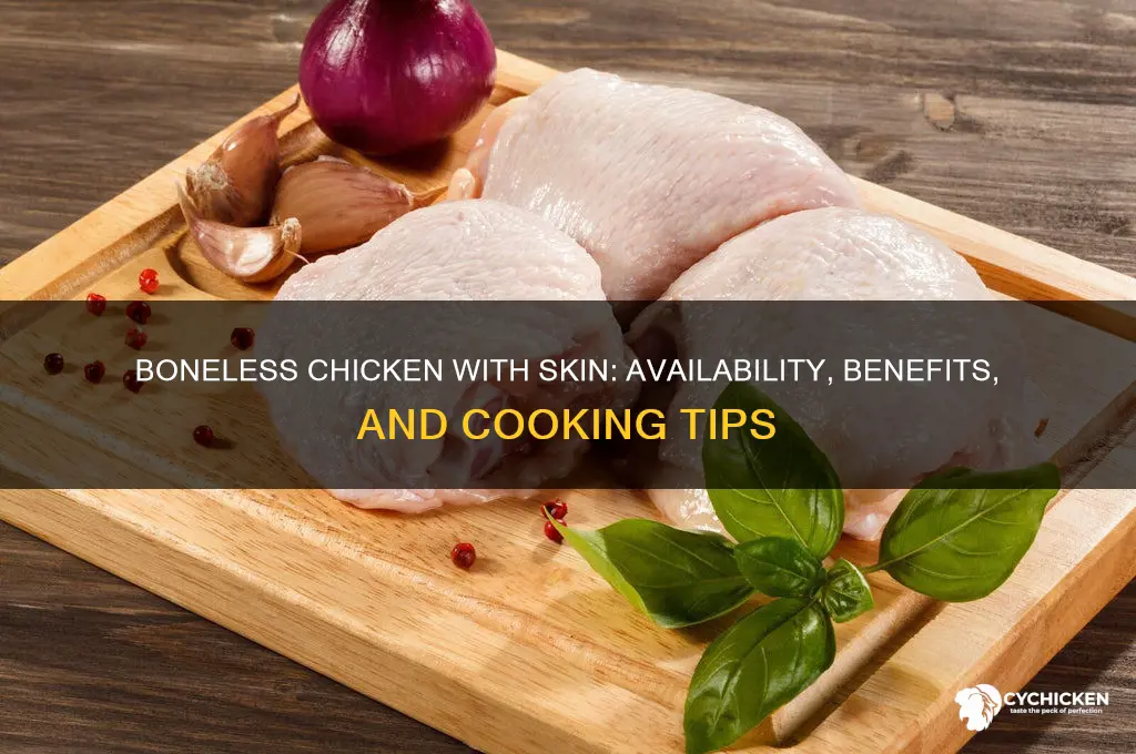 can you buy boneless chicken with skin