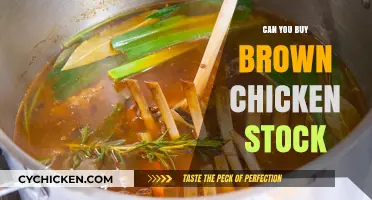 Where to Find Brown Chicken Stock: Buying Options and Tips