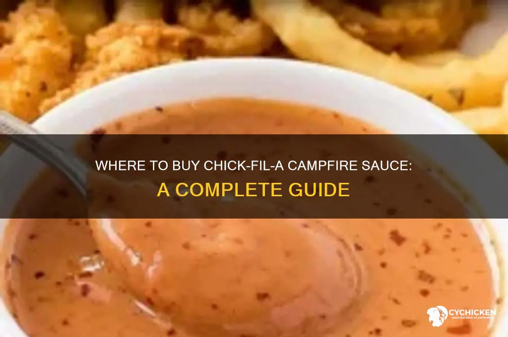 can you buy chick fil a campfire sauce