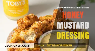 Is Chick-fil-A's Fat-Free Honey Mustard Dressing Available for Purchase?