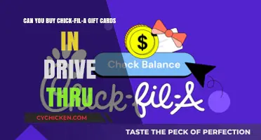 Drive-Thru Gift Card Purchases: Chick-fil-A Options Explained