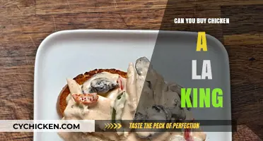 Where to Buy Chicken à la King: A Tasty Guide