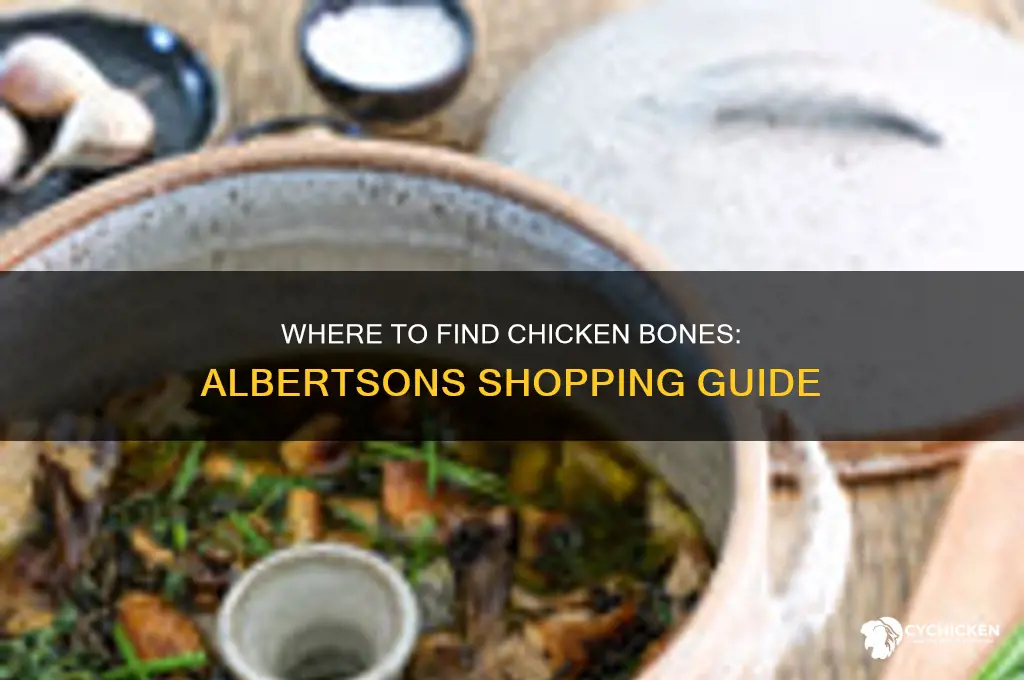 can you buy chicken bones at albertsons