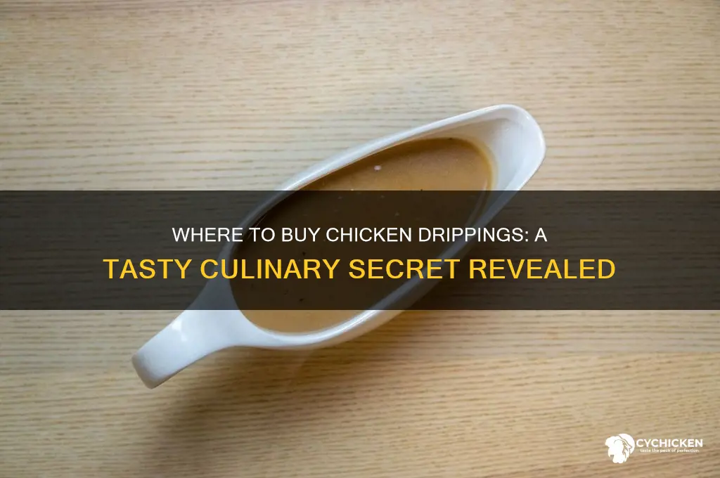 can you buy chicken drippings