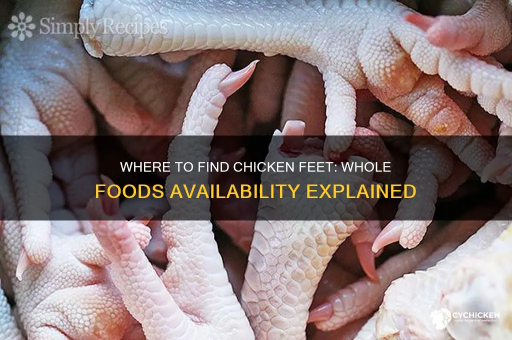can you buy chicken feet at whole foods