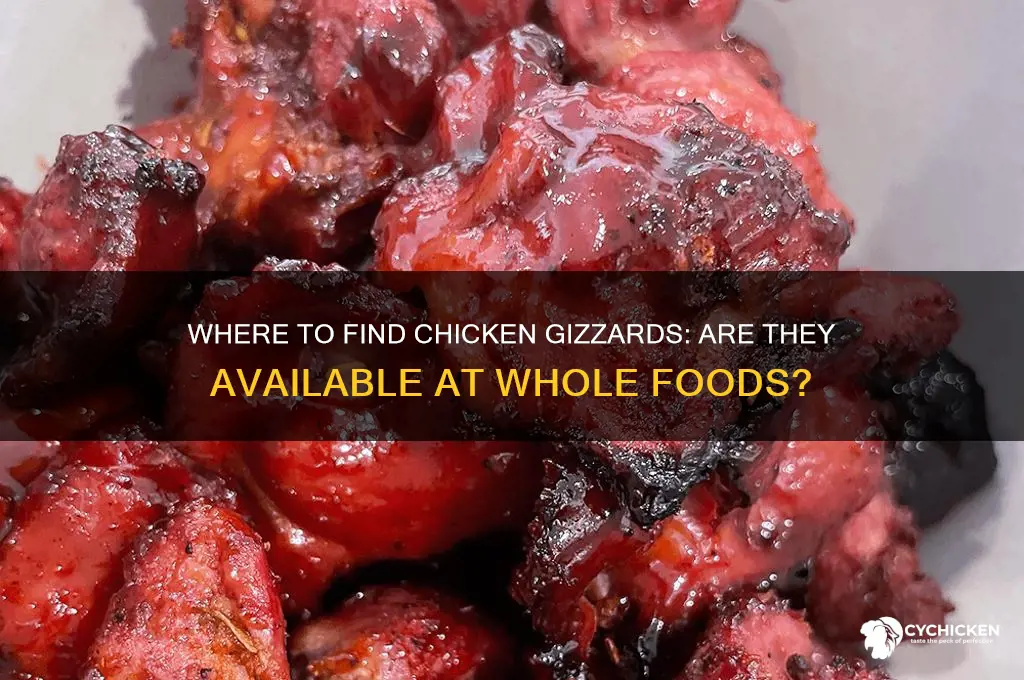 can you buy chicken gizzards at whole foods