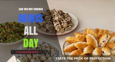 Can You Buy Chicken Minis All Day? A Chick-fil-A Guide