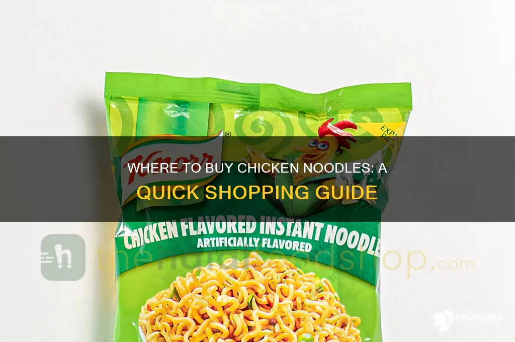 can you buy chicken noodles