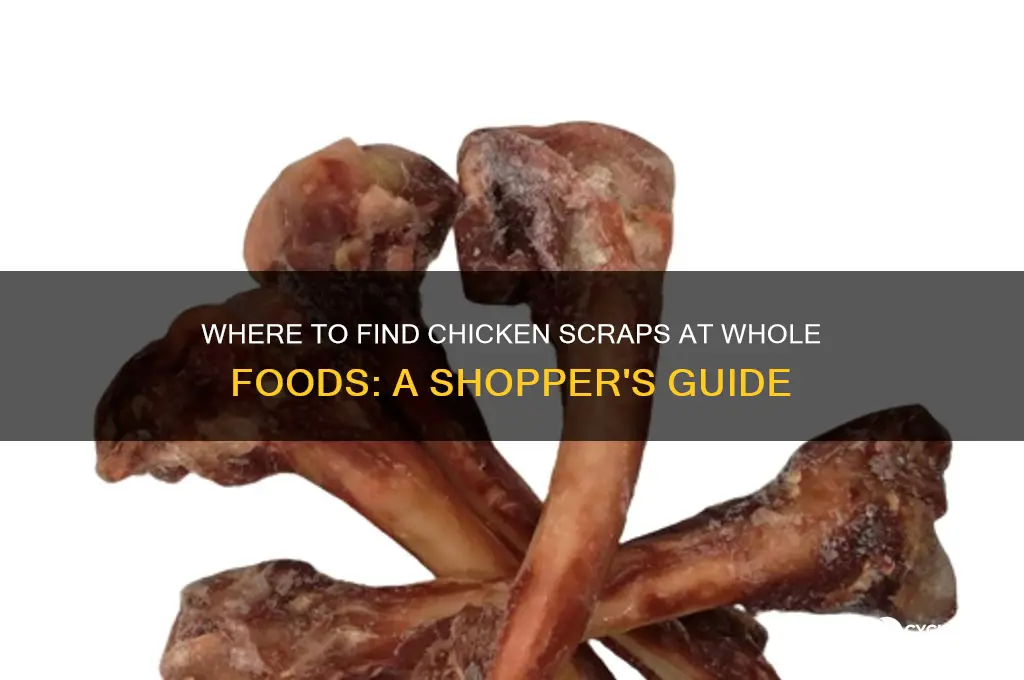 can you buy chicken scraps at wholefoods