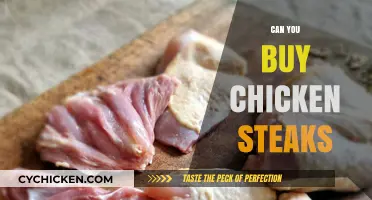 Can You Buy Chicken Steaks? Exploring Poultry Cuts and Options