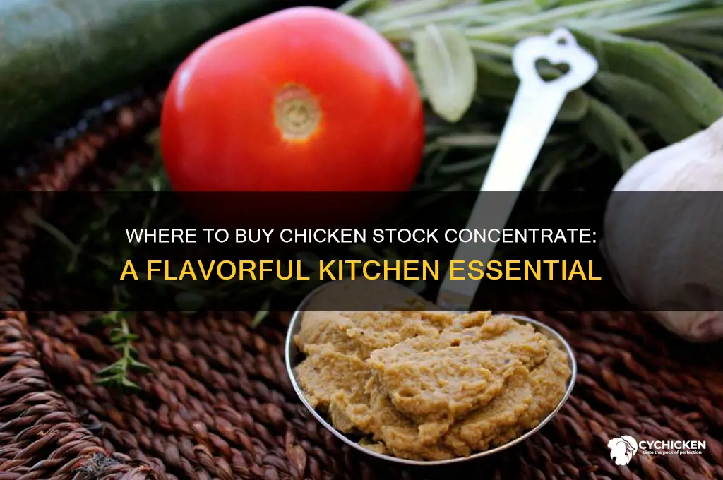 can you buy chicken stock concentrate