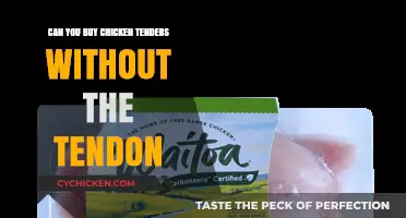 Tender Chicken Bites: Can You Buy Them Tendon-Free?