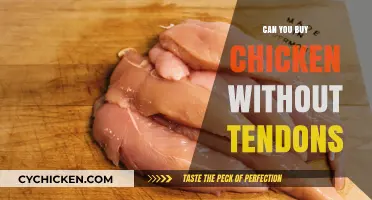 Buying Chicken Without Tendons: A Guide to Tender Cuts