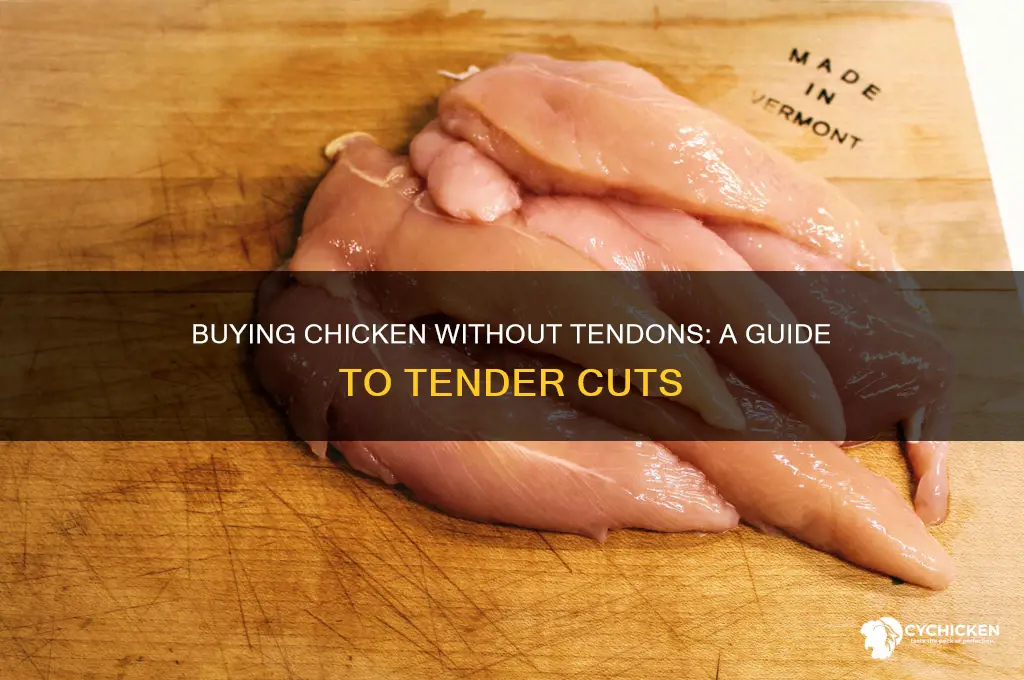 can you buy chicken without tendons