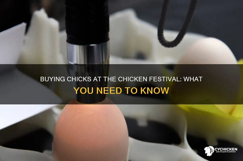 can you buy chicks at the chicken festival