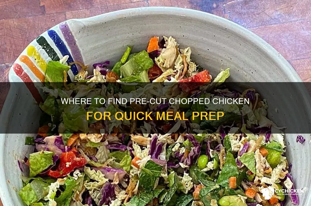 can you buy chopped chicken