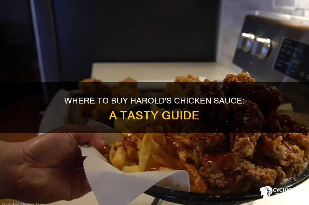 can you buy harolds chicken sauce