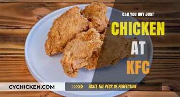 Can You Buy Just Chicken at KFC? A Simple Guide