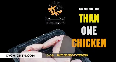 Buying Chicken in Smaller Quantities: Is It Possible?
