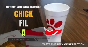 Can You Order Lunch During Breakfast at Chick-fil-A?